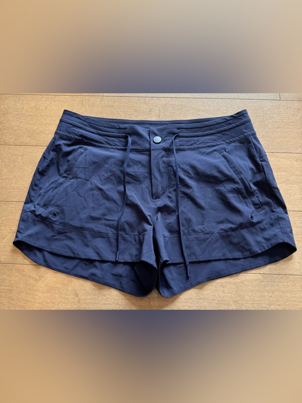 Athleta Navy Hudson board shorts